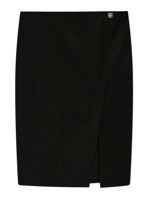 GIVENCHY: Knee length skirts & Midi - Skirt With Open Side