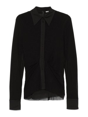 JIL SANDER: Camisas - Camisa - Negro