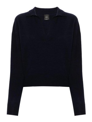 Pinko: クルーネック - クルーネック - ブルー