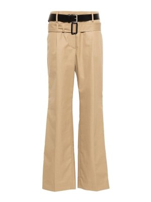 PRADA: casual trousers - Cotton Twill Pants