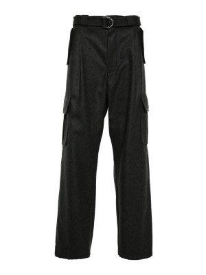 PRADA: casual trousers - Flannel Pants