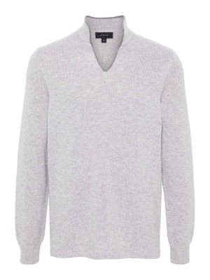 SEASE: クルーネック - クルーネック - ライトグレー