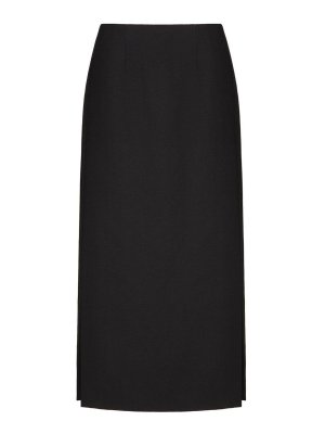 VALENTINO GARAVANI: Knee length skirts & Midi - `Grisaille` Skirt