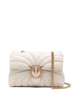 Pinko: Bolsos de hombro - Bolsa De Hombro - Crema