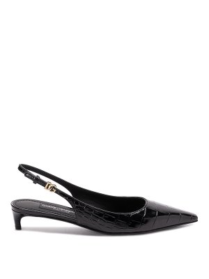 DOLCE & GABBANA: court shoes - Slingback Pumps