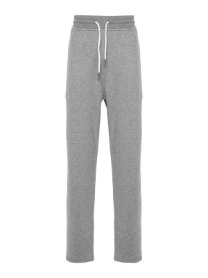 BRUNELLO CUCINELLI: スウェットパンツ - トラックスーツ ボトムス - グレー