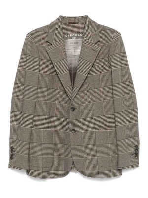 Burberry Dark Birch Brown Burberry Check Nylon Jacket | 8072791