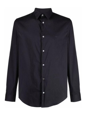 EMPORIO ARMANI: Chemises - Chemise - Bleu