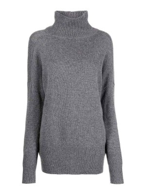 LISA YANG: maglia collo rotondo - Maglione a collo alto in cashmere Heidi