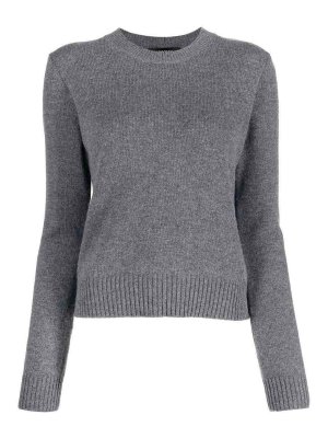 LISA YANG: maglia collo rotondo - Maglia Girocollo In Cashmere Mable