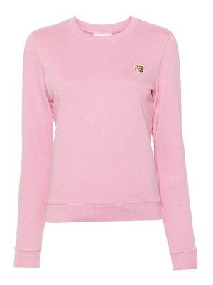 MAISON KITSUNÉ: Sweatshirts & Sweaters - Fox Head Cotton Sweatshirt
