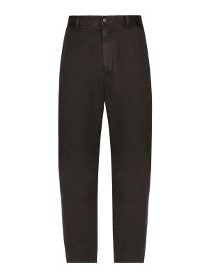 DOLCE & GABBANA: casual trousers - Cotton Trousers