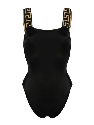 Elisabetta Franchi Chain One-Piece Swimsuit - Black