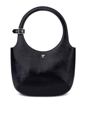 Courreges: totes bags - Leather Handbag