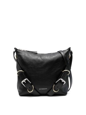 GIVENCHY: cross body bags - Voyou Small Leather Shoulder Bag