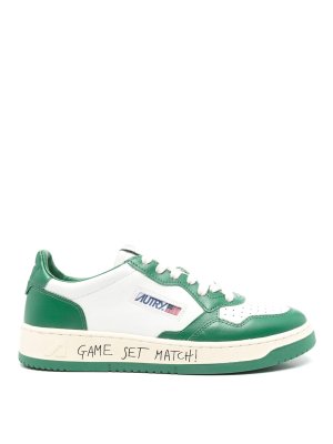 AUTRY: sneakers - Sneaker basse in pelle da medaglia