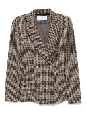 【Isabel marant】ダブルブレストブレザー 60th】シャドーニューヨーカータータン ダブルブレスト