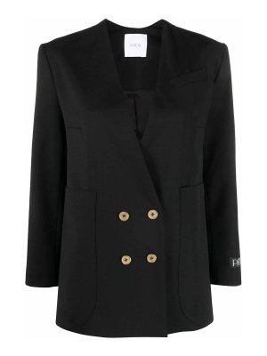 PATOU: Blazer - Blazer - Schwarz