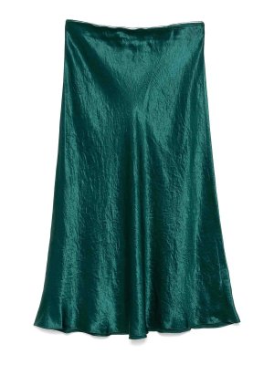 スカート ALEXANDRE VAUTHIER Velvet midi skirt Green 233SK1952 Alexandre Vauthier Velvet midi skirt | 233SK1952UNDERWOODGREEN