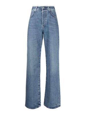 Courreges/クレージュ ジーンズ ブーツカット ブルーデニム Courreges ブーツカットジーンズ - ブルー | 324DPA221DE00337052