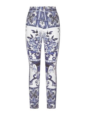 パンツ BURBERRY Woman Pants Blue 8087111 LFBTQ Burberry Outlet: Pants woman - Blue | Burberry pants 8087111