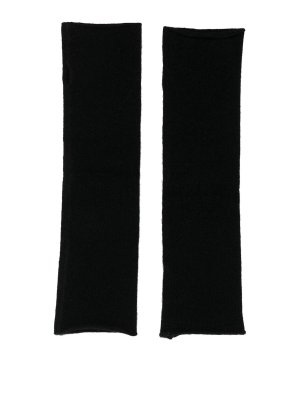 LISA YANG: 手袋 - 手袋 - 黒