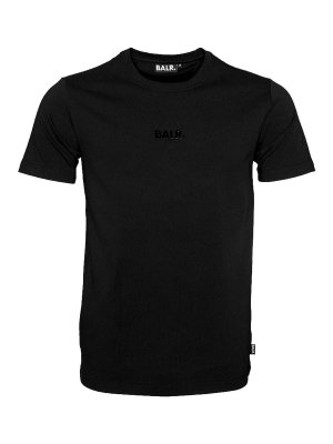 BALR.: jeans dritti, a sigaretta - T-shirt dritta classica Bl da uomo nera
