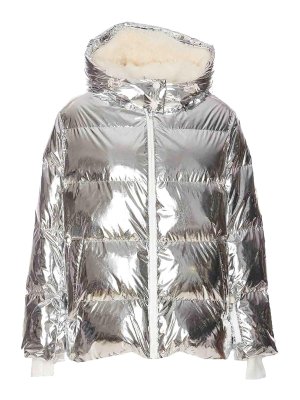 YVES SALOMON: casual jackets - White Down Jacket