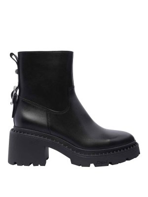 ASH: ankle boots - Black Newton Booties