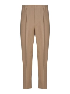 FENDI: Trousers Shorts - Elegant Trousers With Front Pleats
