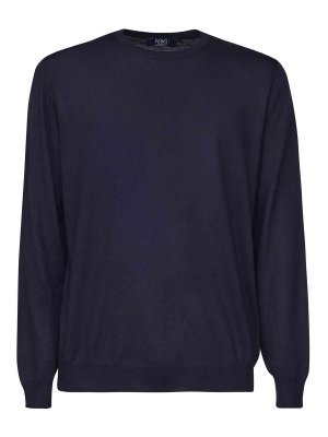 FEDELI: maglia collo rotondo - Maglia in Pura Lana Vergine