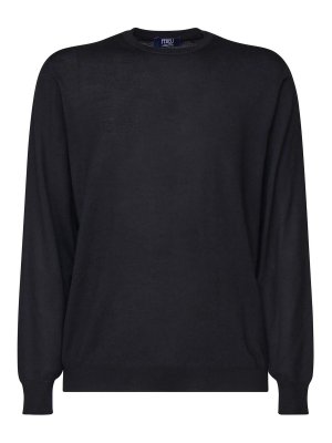 FEDELI: maglia collo rotondo - Maglia in Pura Lana Vergine