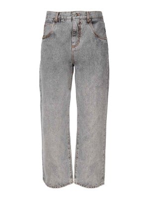 ETRO: Bootcut - Bootcut Jeans - Grau