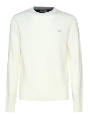 SUN 68: maglia collo rotondo - Maglione Rotondo In Misto Lana