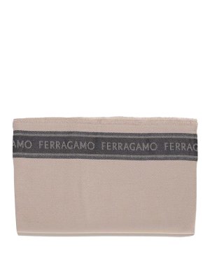 SALVATORE FERRAGAMO: Écharpes - Écharpe - Beige