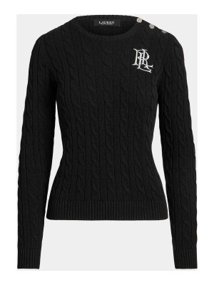 LAUREN RALPH LAUREN: crew necks - Montiva Long Sleeve Pullover