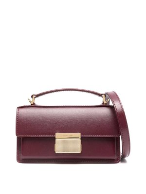 Ferragamo Quilted crossbody bag - Burgundy | 733545NERONEBBIO
