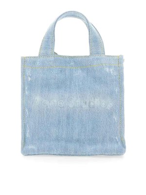 Acne Studios: Bolsas bandoleras - Bolsa Bandolera - Denim