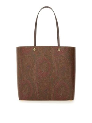 Dries Van Noten Printed Cotton Denim Tote Bag - Men
