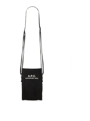 A.P.C.: クロスボディバッグ - クロスボディバッグ - 黒
