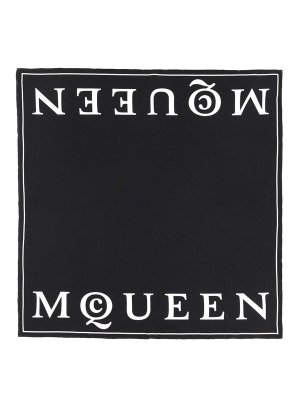 ALEXANDER MCQUEEN: Schals - Schal - Schwarz