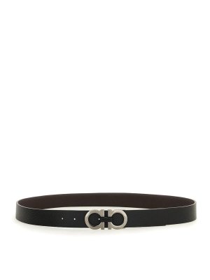 SALVATORE FERRAGAMO: ベルト - ベルト - 黒