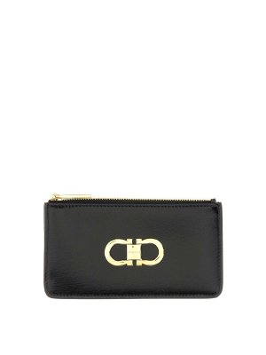 SALVATORE FERRAGAMO: wallets & purses - Gancini Credit Card Holder
