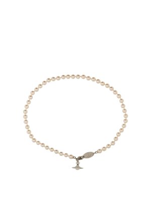 VIVIENNE WESTWOOD: Halsketten und Halsbänder - Halskette - Weiß