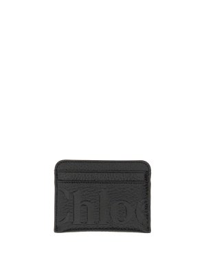CHLOE': wallets & purses - Leather Card Holder