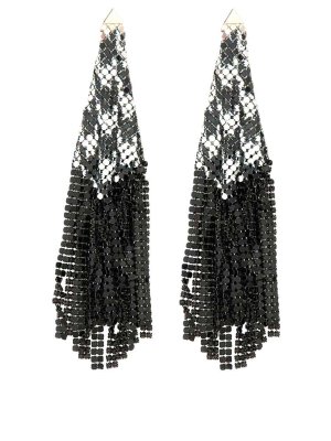 PACO RABANNE: Orecchini - Orecchini lavorati a maglia