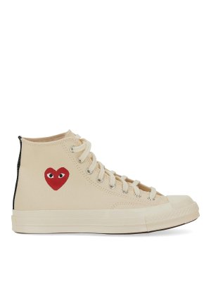 Comme des Garçons Play: Zapatillas - Zapatillas - Blanco