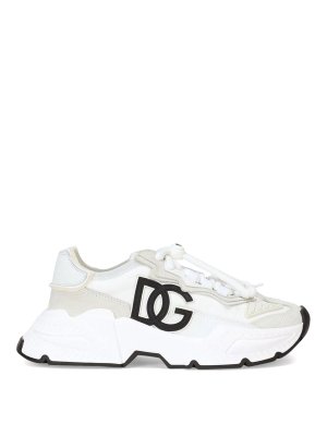 DOLCE & GABBANA: trainers - Low Cro+Ny+Gom+Vnap White Sneaker