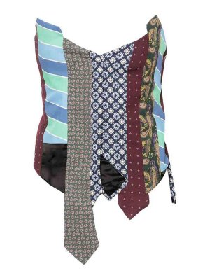 MOSCHINO: Tops & Débardeurs - Top - Multicolore