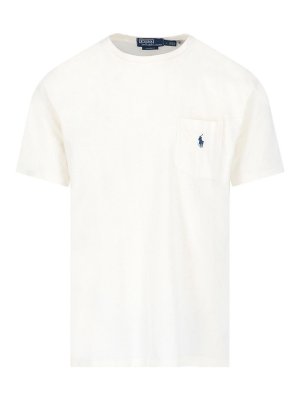 POLO RALPH LAUREN: T-shirts - T-Shirt - Weiß
